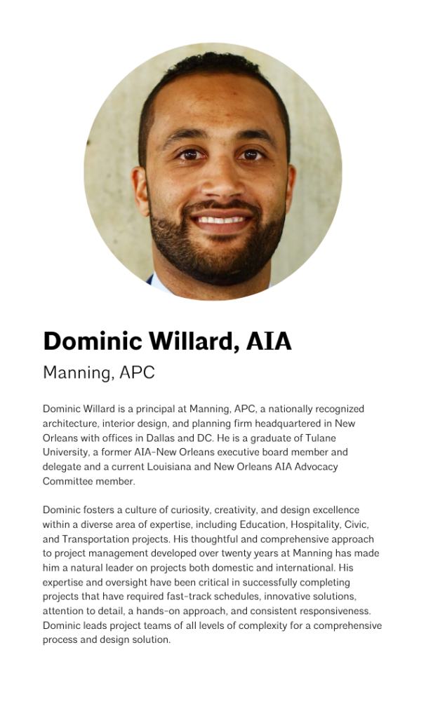 Dominic Willard, AIA